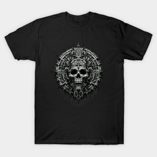 Macabre Mayan Calendar T-Shirt